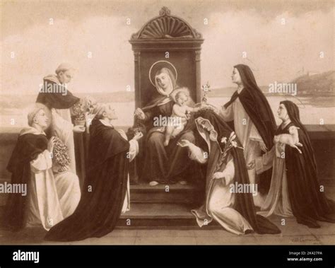  The Virgin Mary Enthroned with Saints : การสวดอ้อนวอนและความสง่างามในศิลปะสมัยโบราณ