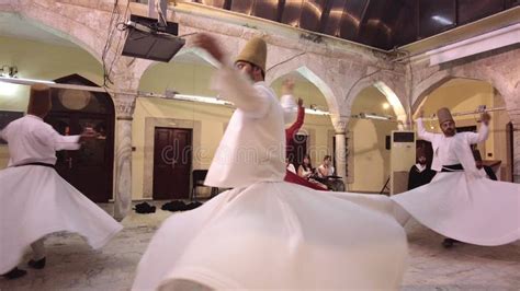  The Dancing Dervishes -  A Tapestry of Motion and Mystical Ecstasy